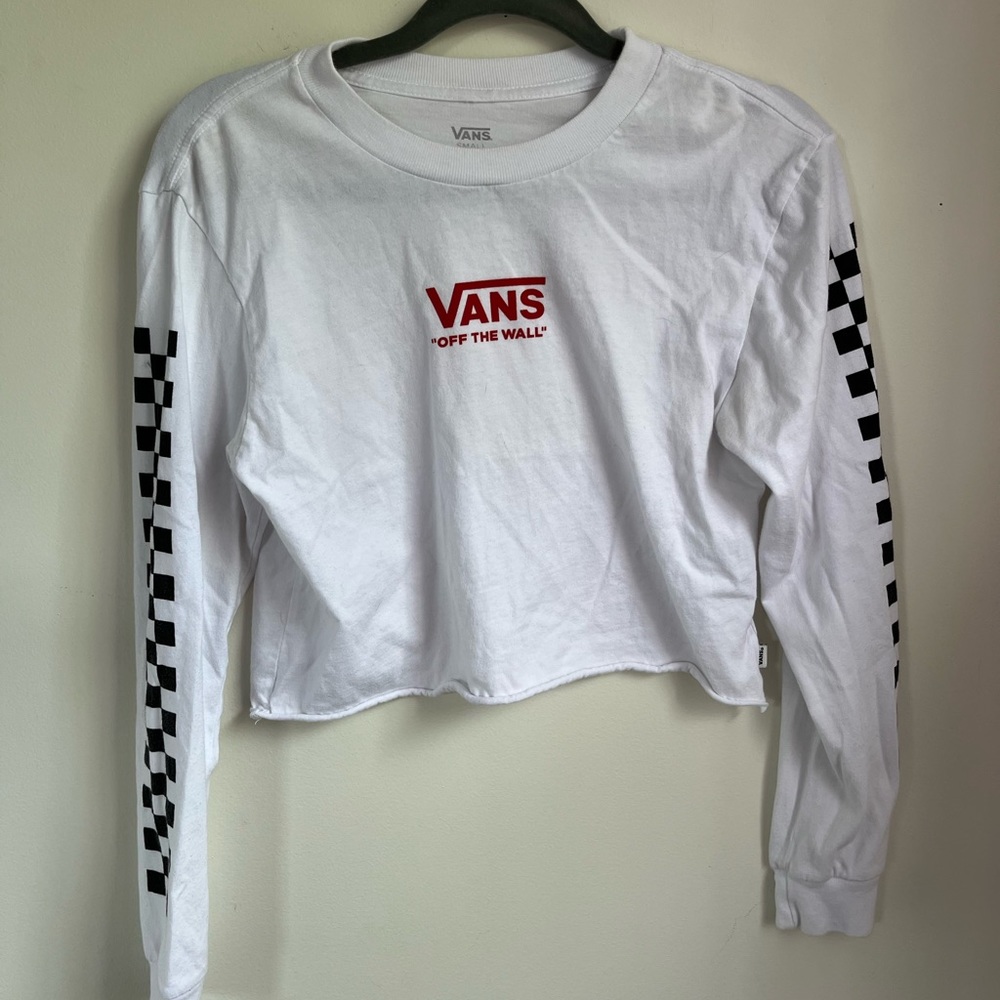 Vans 🛹 White Tee